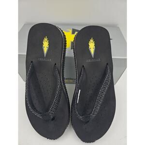 Volatile Women's 10 Size Palau Black Comfort Summer Wedge Sandals